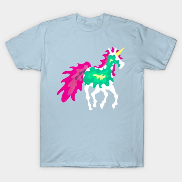 Splattered Unicorn T-Shirt by Thatssounicorny